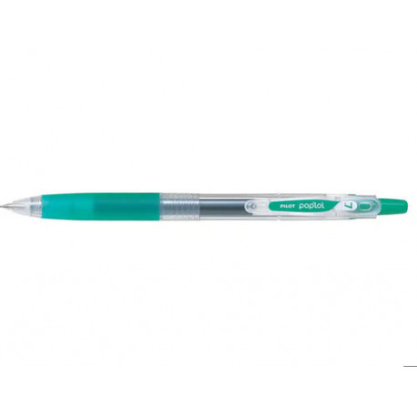 BOLIGRAFO PILOT POP LOL TINTA GEL RETRACTIL CLASSIC VERDE 0,7 MM