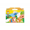 TEMPERA JOVI PLAY&FUN PETS PINTA POR NUMEROS MASCOTAS 3D