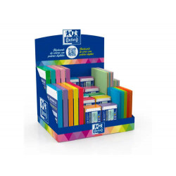 FICHA DE REVISION OXFORD FLASHCARDS EXPOSITOR DE 20 A5 CUADRO 5 MM + 40 A7 HORIZONTAL+ 30 CARPETAS