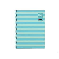 CUADERNO ESPIRAL MIQUELRIUS BETWEEN THE LINES NOTEBOOK 1 A4 TAPA EXTRADURA 80 HOJAS CUADRO 5 MM 90 G