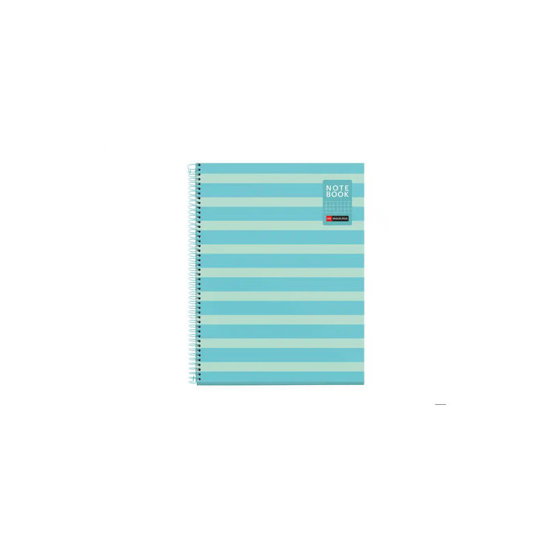 CUADERNO ESPIRAL MIQUELRIUS BETWEEN THE LINES NOTEBOOK 1 A4 TAPA EXTRADURA 80 HOJAS CUADRO 5 MM 90 G