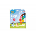 CERA JOVI CON FORMA OSITO BLUEY MY FIRST CRAYON CAJA DE 8 UNIDADES COLORES SURTIDOS
