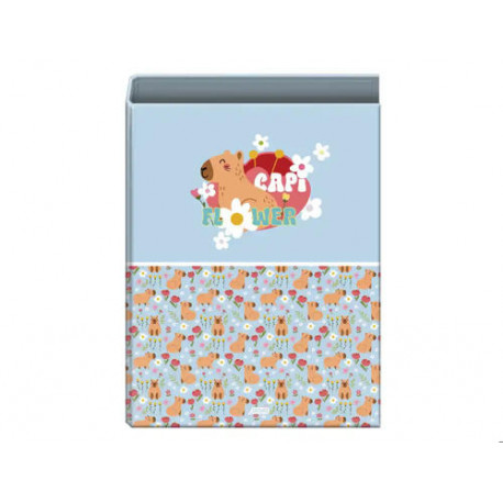 CARPETA 4 ANILLAS 40 MM DOHE FOLIO CARTON FORRADO CAPI FLOWER