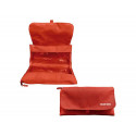 ESTUCHE PORTATODO DOHE VIBES DOBLE CREMALLERA CON SOLAPA ROJO 220X110X65 MM