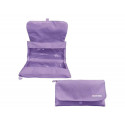 ESTUCHE PORTATODO DOHE VIBES DOBLE CREMALLERA CON SOLAPA MORADO 220X110X65 MM