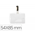 IDENTIFICADOR Q-CONNECT CON PINZA METALICA USO VERTICAL/HORIZONTAL 54X85 MM