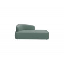 MODULO ROCADA VOLGA-HL EVO RECTO RESPALDO IZQUIERDA TAPIZADO GRIS 184X92X68 CM