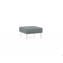 MODULO ROCADA URAL-F CUADRADO SIN RESPALDO TAPIZADO GRIS 70X74X39 CM