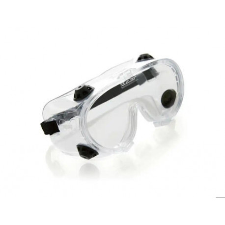 GAFAS DE PROTECCION SAFETOP JOLLY MONTURA PVC INTEGRAL TRANSPARENTE OCULAR CLARO CON VALVULAS