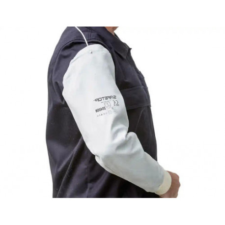 MANGAS AL HOMBRE DE CUERO SAFETOP STANDARD COLOR GRIS