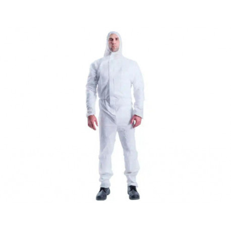 BUZO DE TRABAJO SAFETOP SKINGARD-WELD CATEGORIA 3 COLOR BLANCO TALLA L