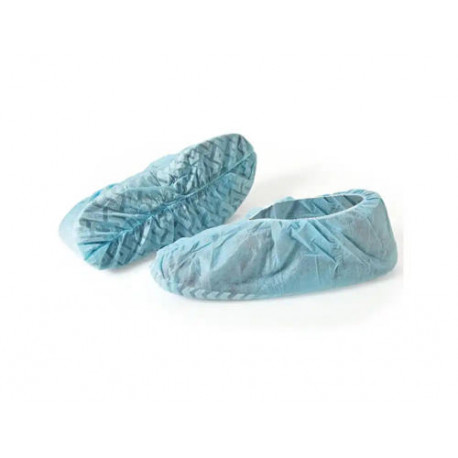 CUBRE ZAPATOS SAFETOP ANTIDESLIZANTE CON ELASTICO PACK DE 100 UNIDADES