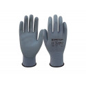 GUANTES DE POLIURETANO SAFETOP FEATHER TASK SINTETICO TALLA 9