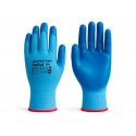 GUANTES DE NITRILO SAFETOP FOODTASK ALIMENTARIO AZUL SOLIDO TALLA 10