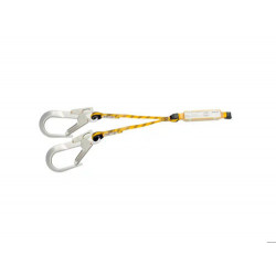 CUERDA DOBLE SAFETOP 1 M CON ABSORBEDOR + 80113J (2UDS.)