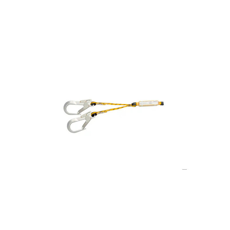CUERDA DOBLE SAFETOP 1 M CON ABSORBEDOR + 80113J (2UDS.)