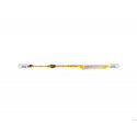 CUERDA SAFETOP REGULABLE CON ABSORBEDOR Y MOSQUETONES 1,98 M