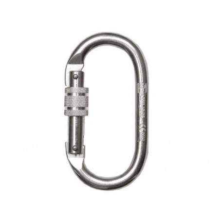 MOSQUETON SAFETOP DE ROSCA ACERO CON APERTURA 19 MM