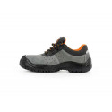 ZAPATOS DE SEGURIDAD SAFETOP TORMIO SERRAJE CUERO TRANSPIRABLE SUELA PU BIDENSIDAD S1 P SR TALLA 43