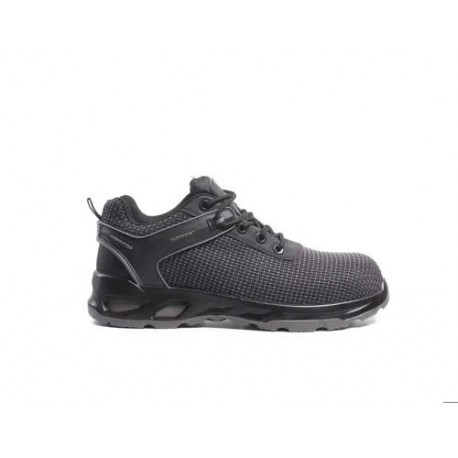 ZAPATOS DE SEGURIDAD SAFETOP AMANTIO TEJIDO PUTEK SUELA PU BIDENSIDAD S3 TALLA 39 COLOR GRIS