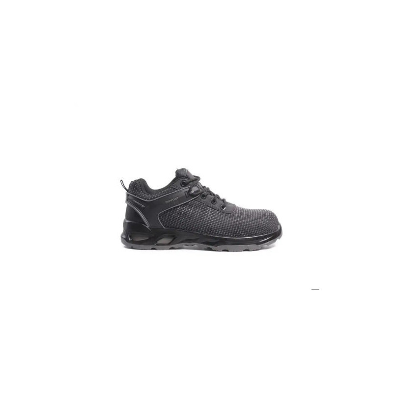 ZAPATOS DE SEGURIDAD SAFETOP AMANTIO TEJIDO PUTEK SUELA PU BIDENSIDAD S3 TALLA 42 COLOR GRIS