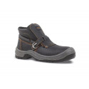 BOTA DE SEGURIDAD SAFETOP NERIO CUERO GRABADO CON HEBILLA ESPECIAL SOLDADURA SUELA PU BIDENSIDAD S3 