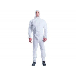 BUZO DE TRABAJO SAFETOP SKINGARD-WELD CATEGORIA 3 COLOR BLANCO TALLA L