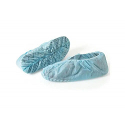 CUBRE ZAPATOS SAFETOP ANTIDESLIZANTE CON ELASTICO PACK DE 100 UNIDADES