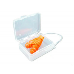 TAPON AUDITIVO SAFETOP TRACK-FIT BOX REUTILIZABLE CON CORDON EN CAJITA IND SNR 24,5 DB