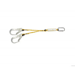 CUERDA DOBLE SAFETOP 1,72 M CON ABSORBEDOR + 80113J (2 UDS.) + 80112 J