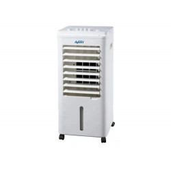 CLIMATIZADOR EVAPORATIVO AVANT 65W DEPOSITO 5L 3 VELOCIDADES CON RUEDAS COLOR BLANCO