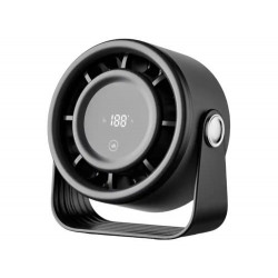 VENTILADOR SOBREMESA DAEWOO HIGH POWER 10W 4 VELOCIDADES RECARGABLE USB-C COLOR NEGRO