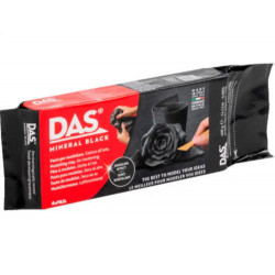 PASTA DE MODELAR DAS MINERAL 800 GR COLOR NEGRO