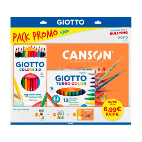 PACK DE DIBUJO GIOTTO PROMO
