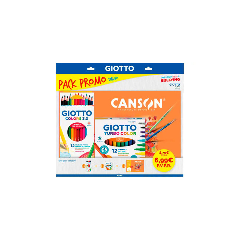 PACK DE DIBUJO GIOTTO PROMO