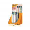 BOLIGRAFO BIC CUATRO COLORES TONOS MINERALES PUNTA 1 MM