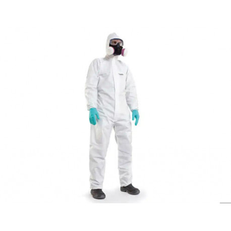 BUZO DE TRABAJO SAFETOP SKINGARD-SAFE CATEGORIA 3 COLOR BLANCO TALLA L