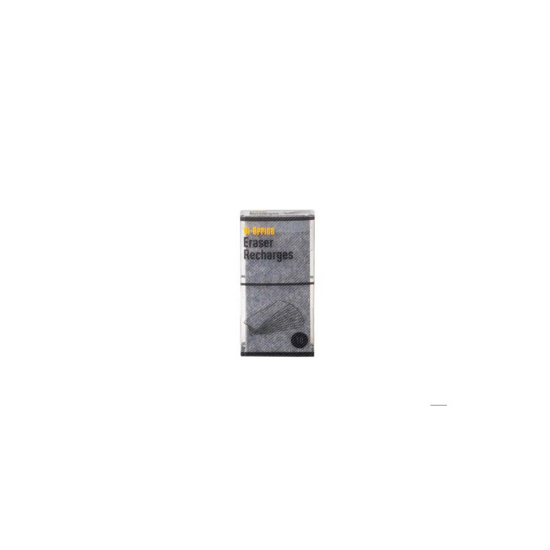 RECAMBIO BORRADOR PIZARRA BI-OFFICE PARA REF. AA0720 PACK DE 10 UNIDADES