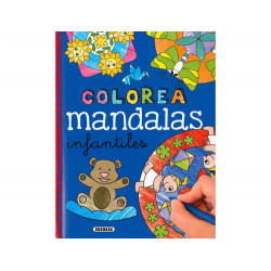 CUADERNO DE COLOREAR SUSAETA MANDALAS INFANTILES 96 PAGINAS 21,4X27,8 CM