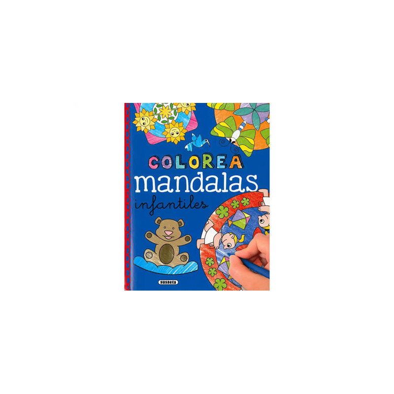 CUADERNO DE COLOREAR SUSAETA MANDALAS INFANTILES 96 PAGINAS 21,4X27,8 CM