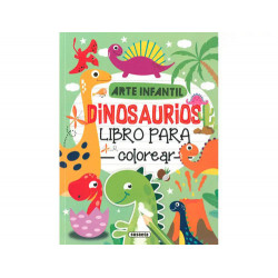 CUADERNO DE COLOREAR SUSAETA DINOSAURIOS 192 PAGINAS 21X28 CM