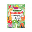CUADERNO DE COLOREAR SUSAETA DINOSAURIOS 192 PAGINAS 21X28 CM