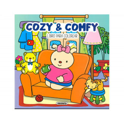 CUADERNO DE COLOREAR SUSAETA 2 COZY&COMFY 48 PAGINAS 24,2X24,2 CM