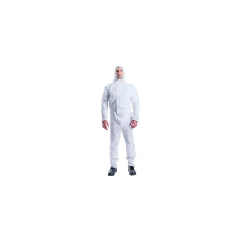 BUZO DE TRABAJO SAFETOP SKINGARD WELD CATEGORIA 3 COLOR BLANCO TALLA XL