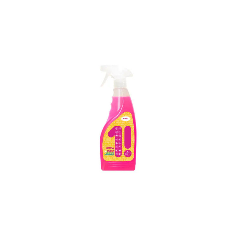 LIMPIADOR MULTIUSOS ZORKA CON PISTOLA PULVERIZADORA 750 ML