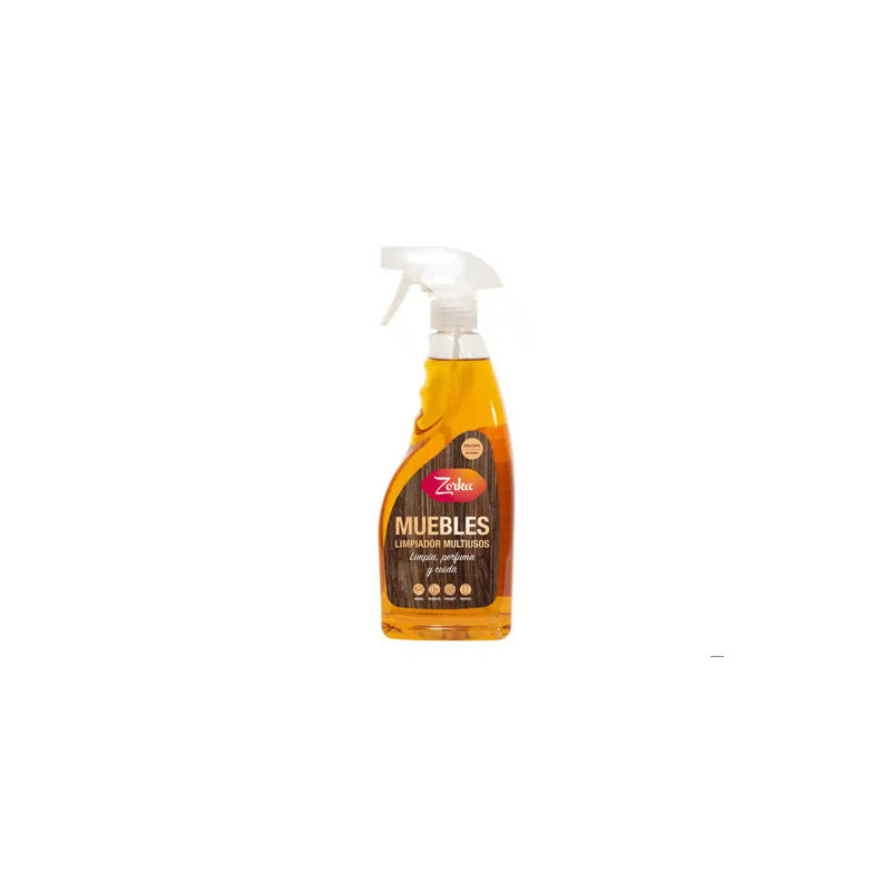 LIMPIADOR MULTIUSOS MUEBLES ZORKA CON PISTOLA PULVERIZADORA 750 ML