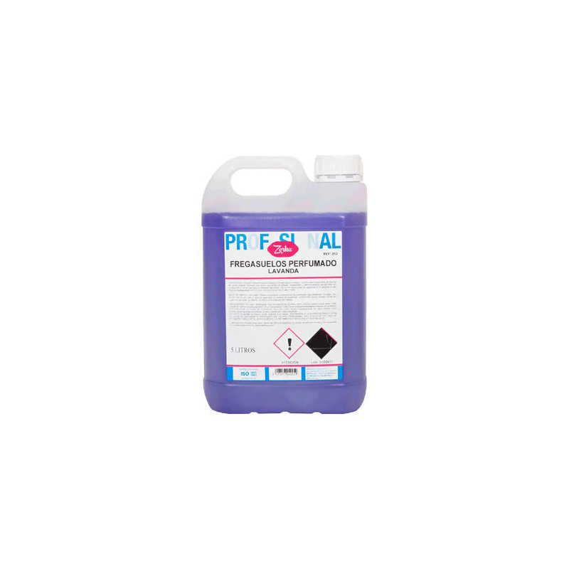 FREGASUELOS PERFUMADO ZORKA LAVANDA GARRAFA 5 LITROS