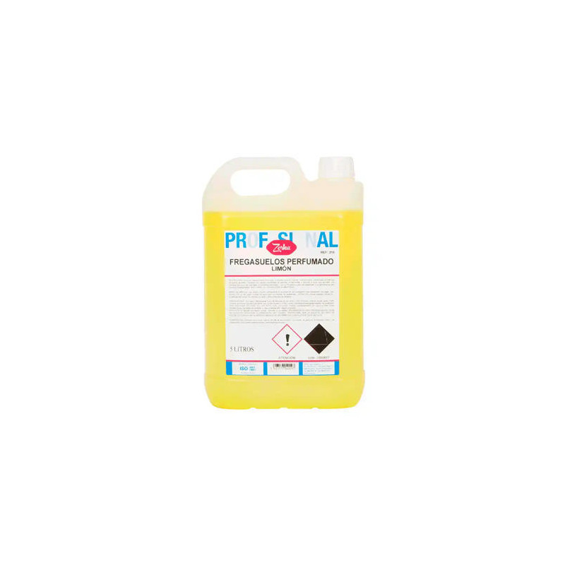 FREGASUELOS PERFUMADO ZORKA LIMON GARRAFA 5 LITROS