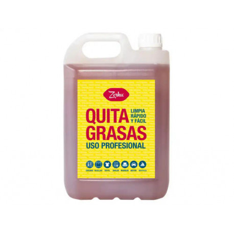 QUITAGRASAS ZORKA PROFESIONAL GARRAFA 5 LITROS