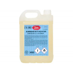 AMBIENTADOR ZORKA AIRE/SUELO LAVANDA GARRAFA 5 LITROS